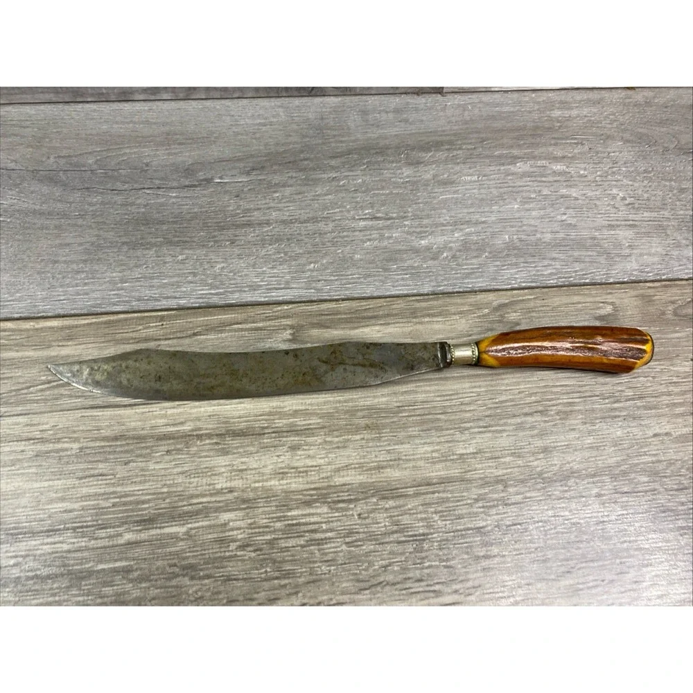 Meadow City Cutlery Company antler knife Superior 9.5